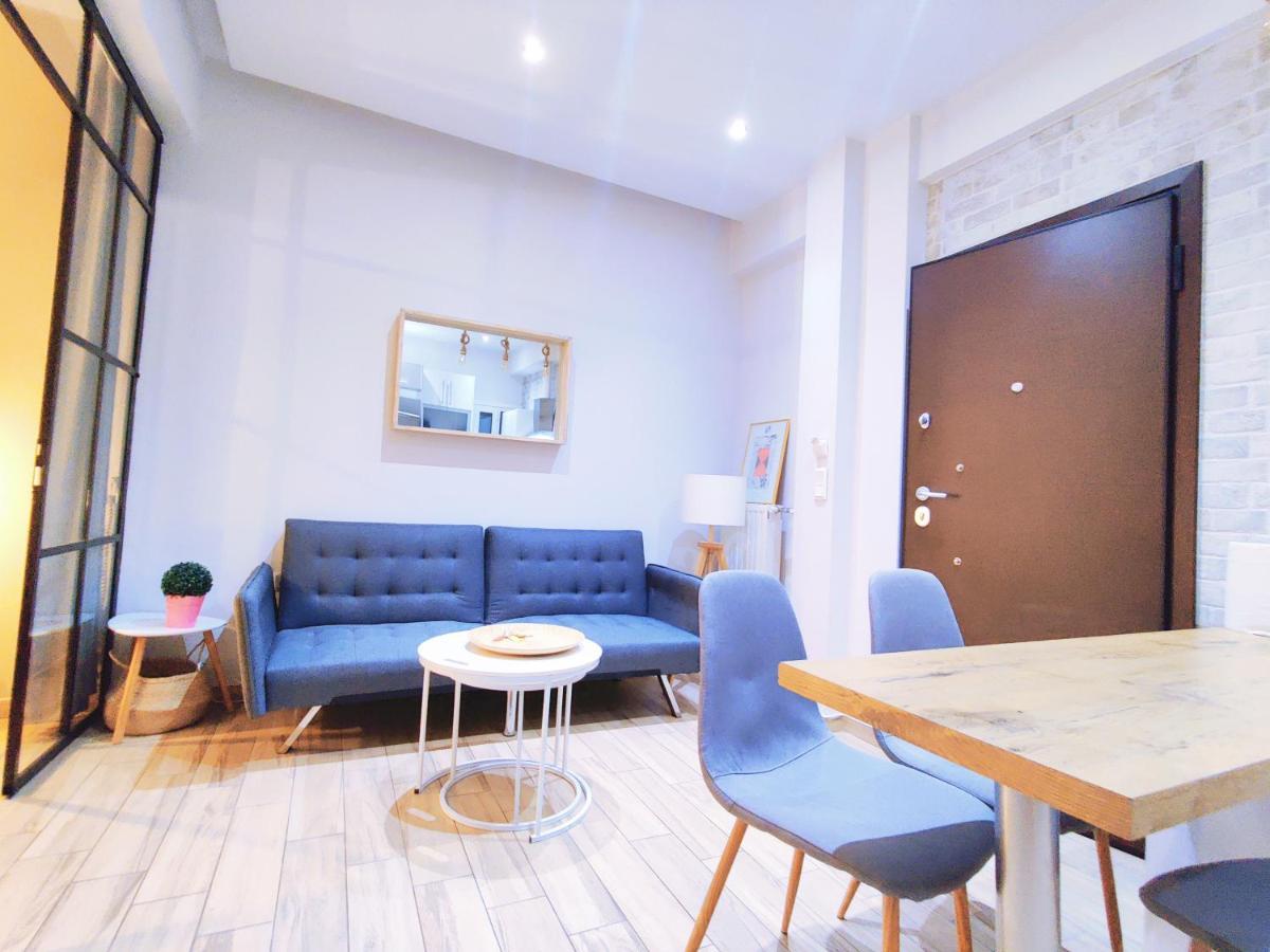 Wsd Luxury Stylish 2Bedroom Apartment With Blacony 1' To Metro Афины Экстерьер фото