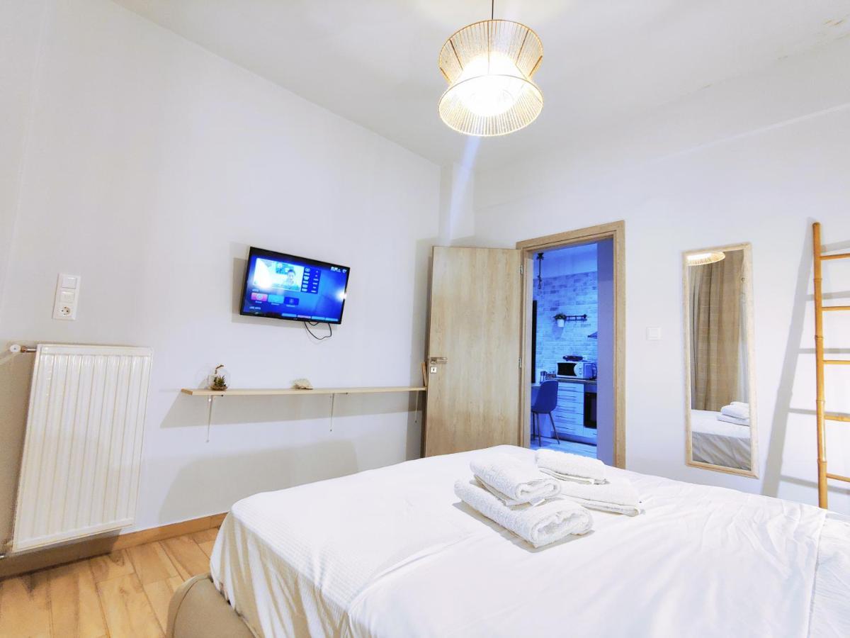 Wsd Luxury Stylish 2Bedroom Apartment With Blacony 1' To Metro Афины Экстерьер фото